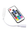 Mini contrôleur RGB avec télécommande - 12V (72W), 24V (144W)