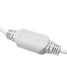 Prise 2m pour ruban LED 230V (Slim COB) - Avec bouchon de fin, 230V