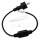 Connecteur étanche 50cm pour strip LED 230V (Slim COB) - Avec bouchon de fin, 230V