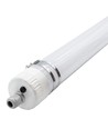 Réglette LED 120cm 40W Dura66, câblage traversant - IP66, 137lm/W, IK10