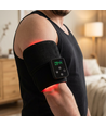Ceinture de luminothérapie pour cou, lombaires, etc. - Infrarouge, 10W, avec batterie
