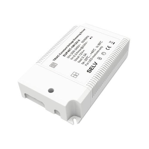 Alimentation 40W / 12V DC dimmable - 3,3A, Triac, IP20