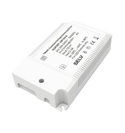 Alimentation 40W / 12V DC dimmable - 3,3A, Triac, IP20