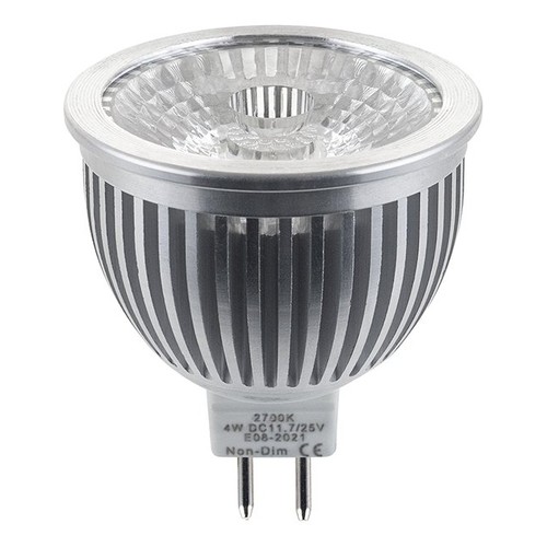 Ampoule LED GU5.3 4W - 12-30V, 325lm, 38°, MR16, 2700K