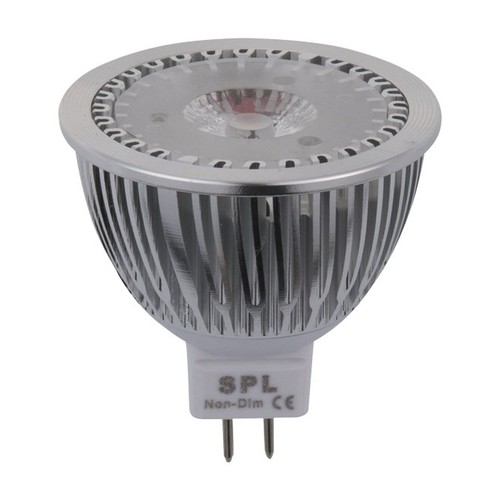 Ampoule LED GU5.3 4W, 12V - 350lm, MR16, 2700K