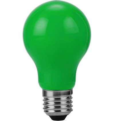 Ampoule LED filament E27 1W - A60, Vert, Party Colour Premium