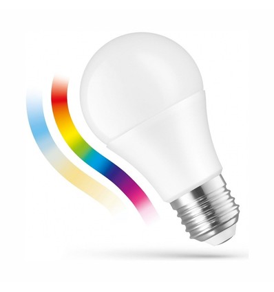 Ampoule LED Smart Home E27 8,5W - A60, RGBW+CCT, Bluetooth, Easy Smart