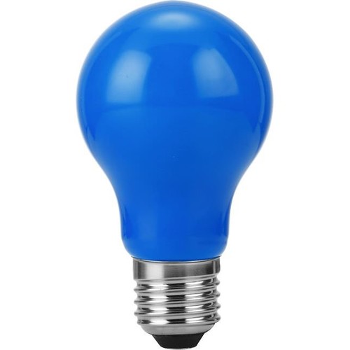 Ampoule LED filament E27 1W - A60, bleu, Party Colour Premium