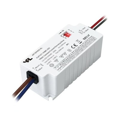 Driver LED dimmable 10W / 120-350mA - 9-42V, Triac, courant constant