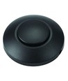 Variateur à pied LED, 0-100W - Bouton poussoir, fin de phase, noir