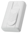 Variateur à curseur blanc pour sol, LED 0-75W - Fin de phase, pour câble