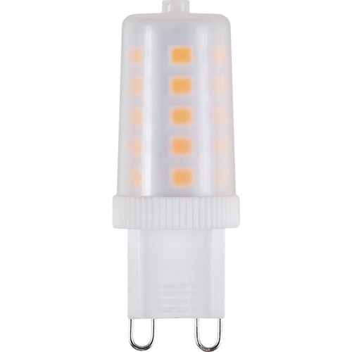 Ampoule LED G9 3W - 320lm, verre dépoli, 2700K