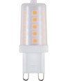 Ampoule LED G9 3W dimmable - 260lm, verre dépoli, 2700K