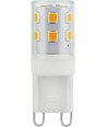 Ampoule LED G9 2,5W dimmable - 4,2cm, 200lm, verre clair, 2700K