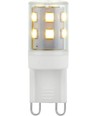 Ampoule LED G9 2,5W dimmable - 4,2cm, 200lm, verre clair, 2700K