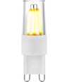 Ampoule LED G9 2W dimmable - Filament, 5,2cm, 2700K, verre clair