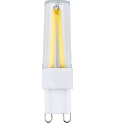 Ampoule LED G9 2,5W dimmable - 200lm, Filament, verre clair, 2700K