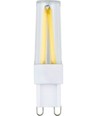 Ampoule LED G9 2,5W dimmable - 200lm, Filament, verre clair, 2700K