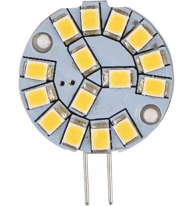 Ampoule LED G4 Disc 1,8W, 12V - 220lm, 2700K, AC/DC