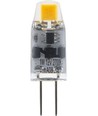 Ampoule LED G4 1W COB, 12V - 100lm, dimmable, 2700K, verre clair