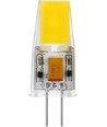 Ampoule LED G4 2W dimmable, 12V - 260lm, COB, verre clair, 2700K