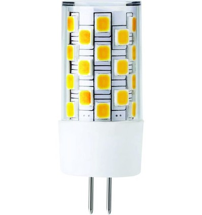 Ampoule LED G4 3,9W dimmable, 12V - 320lm, T18, verre clair, 2700K