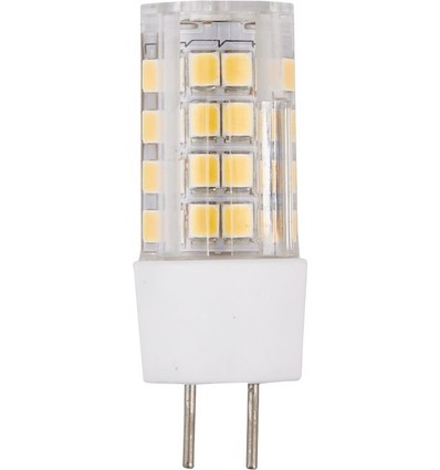 Ampoule LED GY6.35 3,5W 12V - 380lm, dimmable, verre clair, 2700K