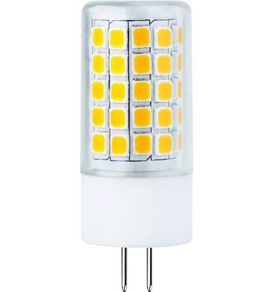 Ampoule LED GY6.35 4,6W dimmable, 12V - 400lm, 2700K, verre clair