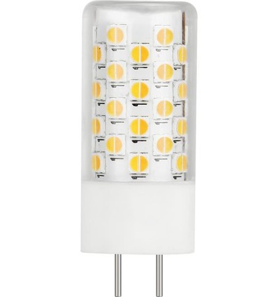 Ampoule LED GY6.35 4,3W dimmable, 12V - DimToWarm, 4,6cm, 380lm, verre clair