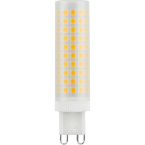 Ampoule LED G9 6W dimmable - 650lm, 7,5cm, verre dépoli, 2700K
