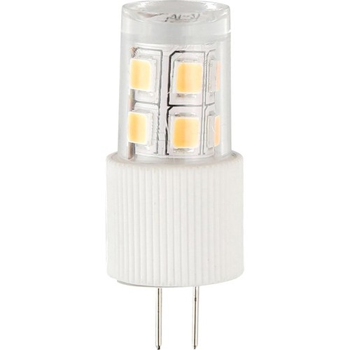 Ampoule LED G4 2W dimmable, 12V - 200lm, T14.6, blanc chaud, verre clair