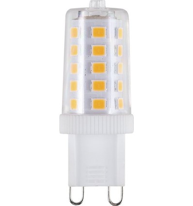 Ampoule LED G9 3W - 320lm, 5cm, verre clair, 2700K