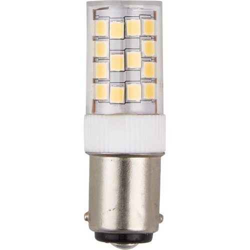 Tube LED Ba15d 3,2W - 5,2cm, dimmable, 390lm, verre clair