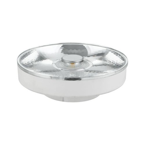 Ampoule LED GX53 10W dimmable - 820lm, 10°, 3000K, verre clair