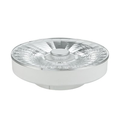 Ampoule LED GX53 10W dimmable - 820lm, 30°, 3000K, verre clair