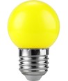 Ampoule LED E27 1W G45 - Jaune, 50lm, Party Colour