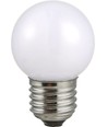 Ampoule LED E27 2W G45 - 100lm, verre opale, 3000K