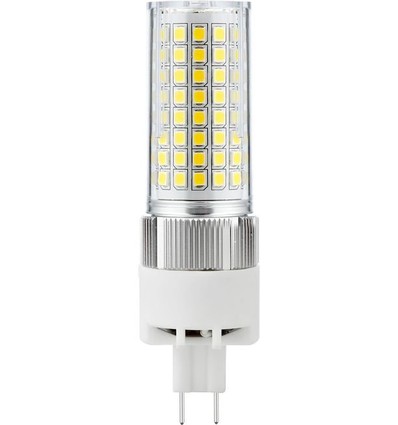 Ampoule LED G8.5 10,5cm / 18W dimmable - 2100lm, verre clair, 4000K