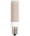 Ampoule tube LED E14 6W - 8cm, 660lm, dimmable, verre opale