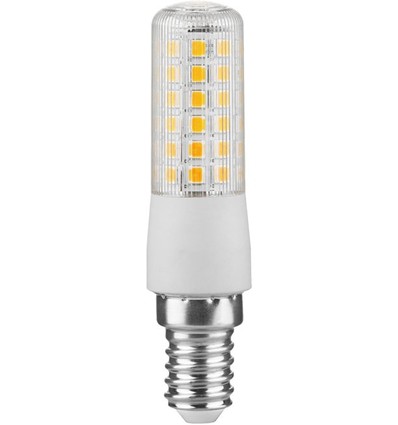 Ampoule LED tube E14 7W dimmable - 8,2cm, 806lm, 2700K, verre clair