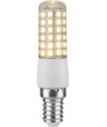 Ampoule LED tube E14 7W dimmable - 8,2cm, 806lm, 2700K, verre clair