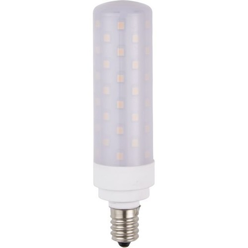 Ampoule LED tube E14 10W, 11,8cm - 1050lm, dimmable, verre opale