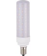 Ampoule LED tube E14 10W, 11,8cm - 1050lm, dimmable, verre opale