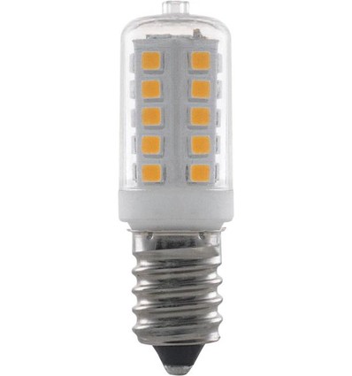 Ampoule LED tube E14 3W - 5,1cm, 320lm, verre clair, 2700K