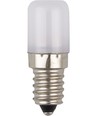 Ampoule tube LED E14 1,8W - 5,2cm, 130lm, 2700K, verre opale