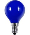 Ampoule LED E14 1W G45 - Bleu, Party Colour Premium
