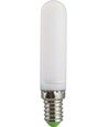 Ampoule tube LED E14 4W - 9cm, 300lm, verre opale