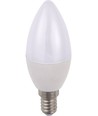 Ampoule LED flamme E14 5W dimmable - C35, 470lm, verre opale, 2700K