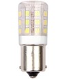 Ampoule LED tube BA15s 3W, 4,5cm - 250lm, verre clair, 3000K