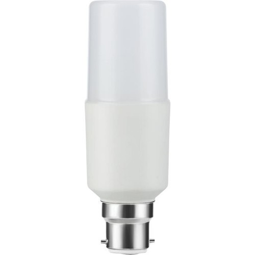 Ampoule LED B22d 9W - 12,5cm, 95-265V, 1180lm, verre opale, 3000K
